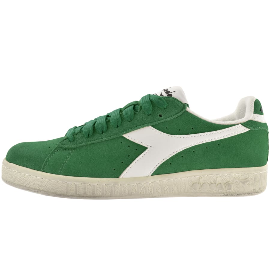 Diadora Game L Low Suede Trainers Green male 10 44